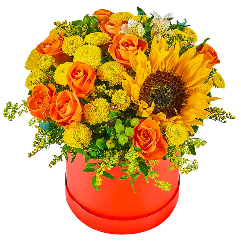 Цветы в коробке Джульетта